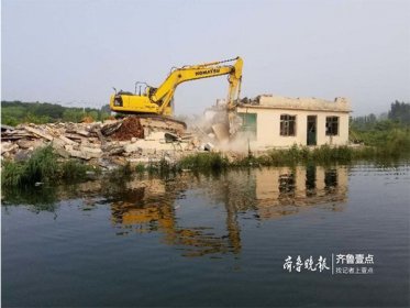 保护水源地!济南仲宫柠檬视频APP官网玉符河沿线8000平违建